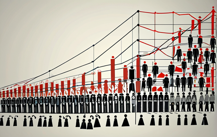 Challenges of Social Impact Measurement**
Prompt: A complex web of interconnected lines representing diverse methods of social impact measurement, some tangled and unclear, leading to a blurry, unfocused central point. Overlaid are icons representing subjective data collection (interview silhouette), economic downturns (falling graph), and political instability (flag with cracks). Style: Realistic, slightly desaturated colors, conveying a sense of difficulty and nuance.
**